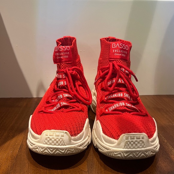 Basso Exclusive Shark/DB Red Sneakers - Picture 4 of 4